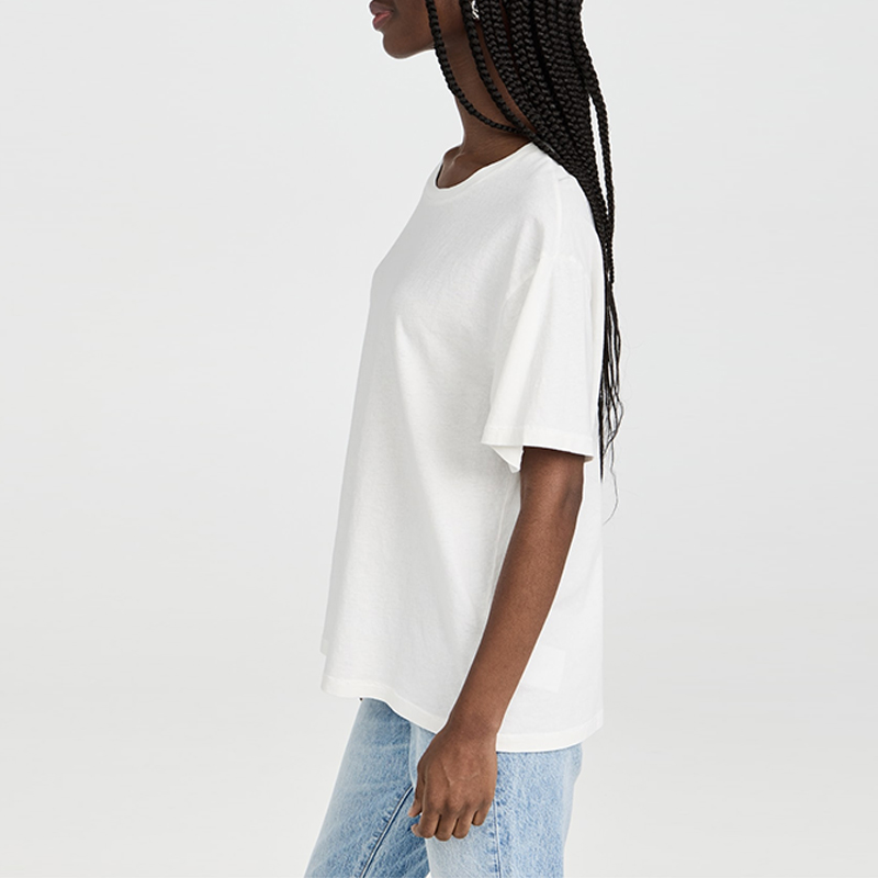 get a basic white t shirt women's style from hongfeng for everyday comfort and fashion.